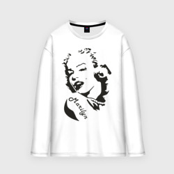 Мужской лонгслив oversize хлопок Marilyn