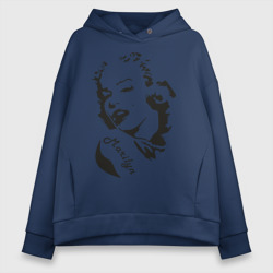 Женское худи Oversize хлопок Marilyn