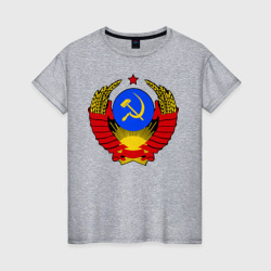 Женская футболка хлопок СССР 5