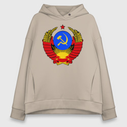 Женское худи Oversize хлопок СССР 5