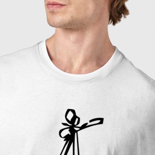 Мужская футболка хлопок Боксерские перчатки (3), цвет белый - фото 6