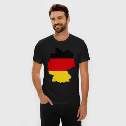 Мужская футболка хлопок Slim Германия (Germany) - фото 2