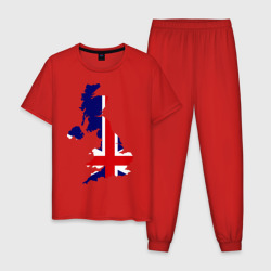 Мужская пижама хлопок Великобритания Great Britain