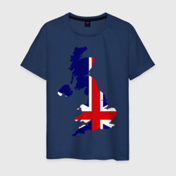Мужская футболка хлопок Великобритания Great Britain