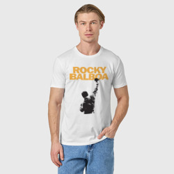 Мужская футболка хлопок Рокки Rocky Balboa - фото 2