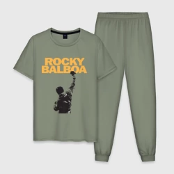 Мужская пижама хлопок Рокки Rocky Balboa