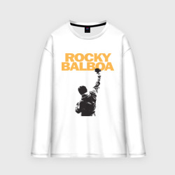 Мужской лонгслив oversize хлопок Рокки Rocky Balboa