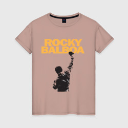 Женская футболка хлопок Рокки Rocky Balboa