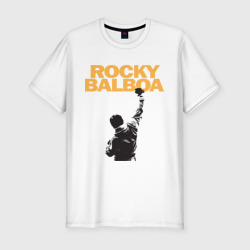 Мужская футболка хлопок Slim Рокки Rocky Balboa