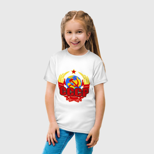Детская футболка хлопок Герб СССР - фото 5