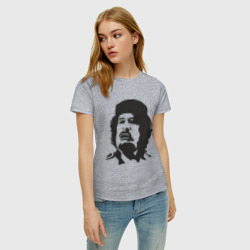 Женская футболка хлопок Каддафи - фото 2