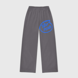 Женские брюки oversize без начеса хлопок Татарин Внутри – Tatar inside