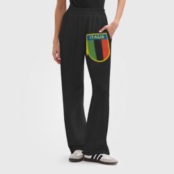 Женские брюки oversize без начеса хлопок Италия - фото 2