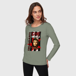 Женский лонгслив хлопок Che Guevara 4 - фото 2