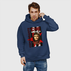 Мужское худи Oversize хлопок Che Guevara 4 - фото 2