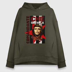 Женское худи Oversize хлопок Che Guevara 4