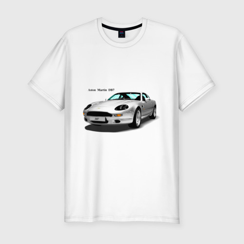 Мужская футболка хлопок Slim Aston Martin DB7