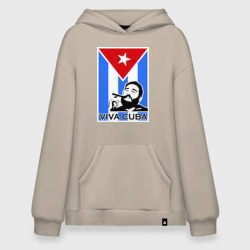 Худи SuperOversize хлопок Viva, Cuba!