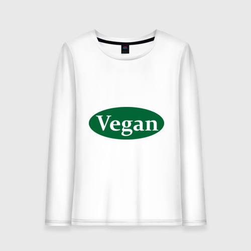 Женский Лонгслив Vegan (хлопок)