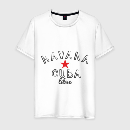 Мужская футболка хлопок Havana Cuba