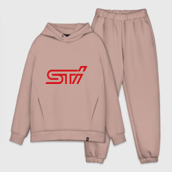 Мужской костюм oversize хлопок STI