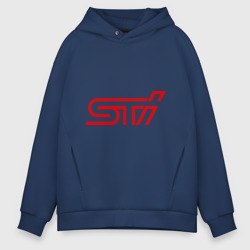 Мужское худи Oversize хлопок STI