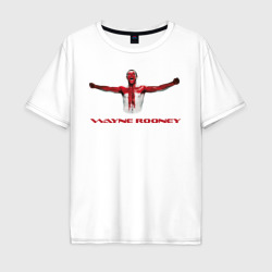 Мужская футболка хлопок Oversize Wayne Rooney