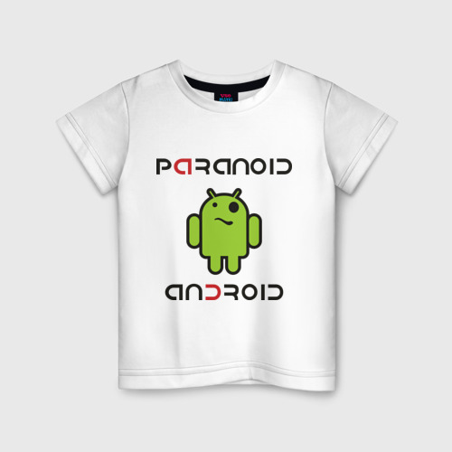 Детская футболка хлопок Paranoid android