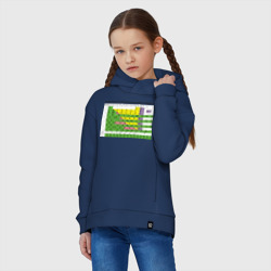 Детское худи Oversize хлопок Таблица Менделеева - фото 2