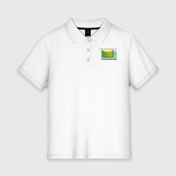 Женское поло хлопок Таблица Менделеева