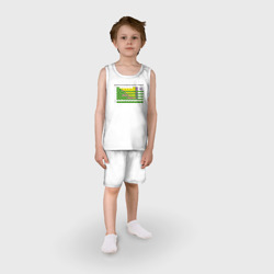 Детская пижама с шортами хлопок Таблица Менделеева - фото 2