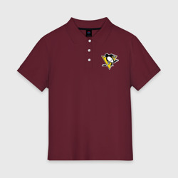 Женское поло хлопок Pittsburgh Penguins