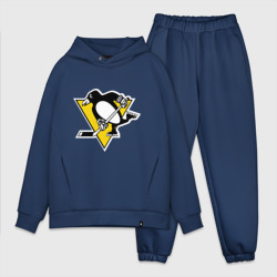 Мужской костюм oversize хлопок Pittsburgh Penguins