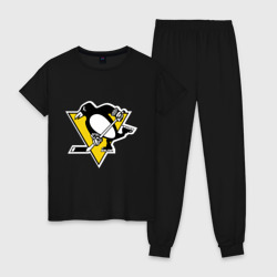 Женская пижама хлопок Pittsburgh Penguins