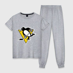 Женская пижама хлопок Pittsburgh Penguins