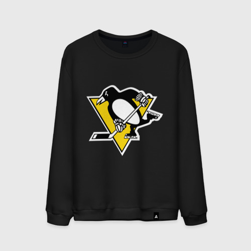 Мужской свитшот хлопок Pittsburgh Penguins, цвет черный