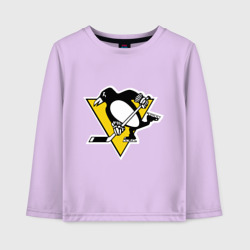 Детский лонгслив хлопок Pittsburgh Penguins