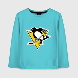 Детский лонгслив хлопок Pittsburgh Penguins