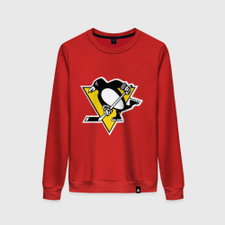 Женский свитшот хлопок Pittsburgh Penguins