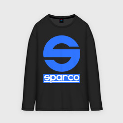 Женский лонгслив oversize хлопок Sparco Спарко