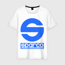 Мужская футболка хлопок Sparco Спарко
