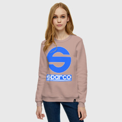 Женский свитшот хлопок Sparco Спарко - фото 2