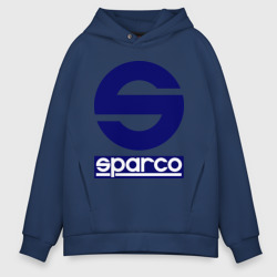 Мужское худи Oversize хлопок Sparco Спарко