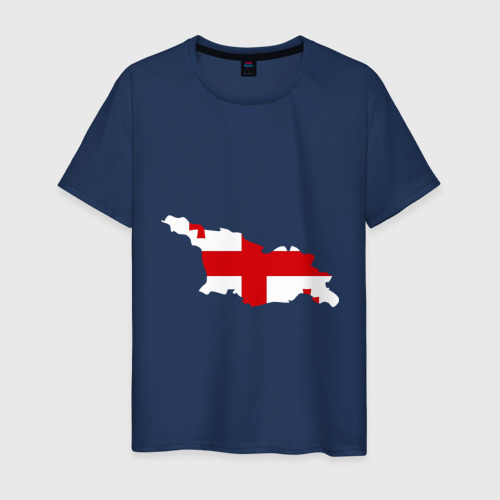Мужская футболка хлопок Грузия Georgia