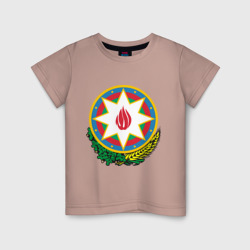 Детская футболка хлопок Герб Азербайджана