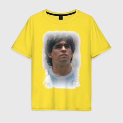 Мужская футболка хлопок Oversize Diego Maradona 2