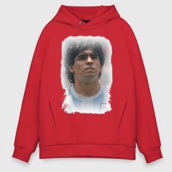 Мужское худи Oversize хлопок Diego Maradona 2