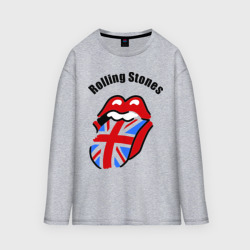 Мужской лонгслив oversize хлопок Rolling Stones 3