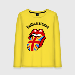 Женский лонгслив хлопок Rolling Stones 3