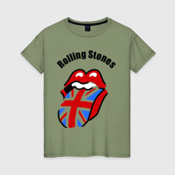 Женская футболка хлопок Rolling Stones 3